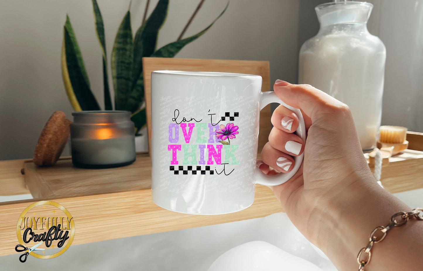 Don't Over Think It Ceramic Mug