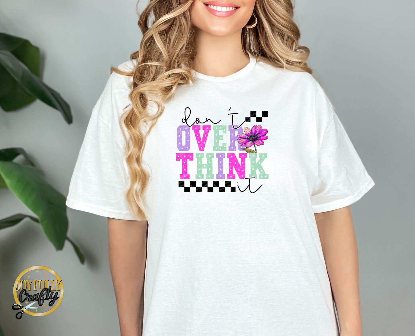 Don't Over Think It Adult T Shirt