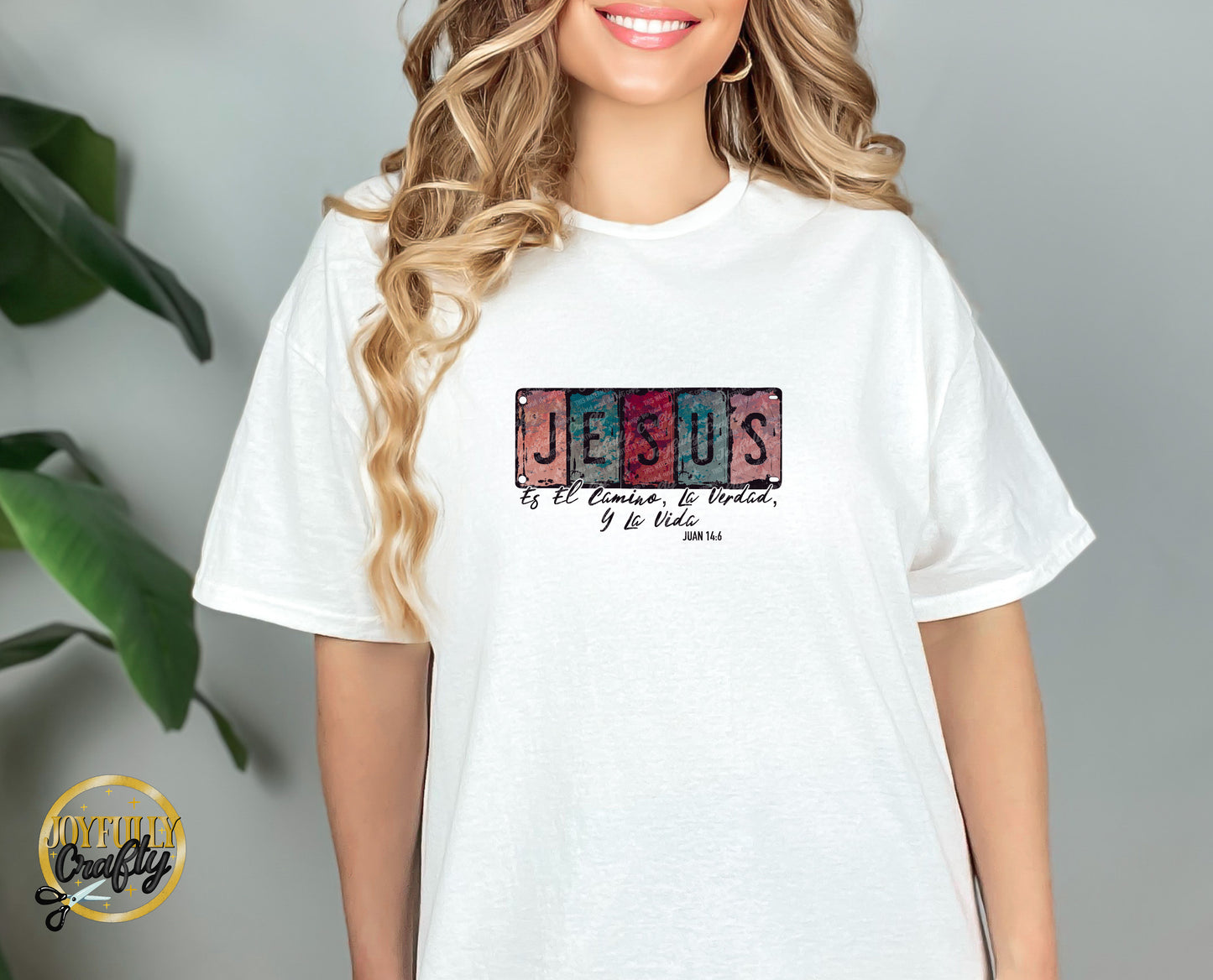 Jesus Is The Way Spanish Adult T Shirt