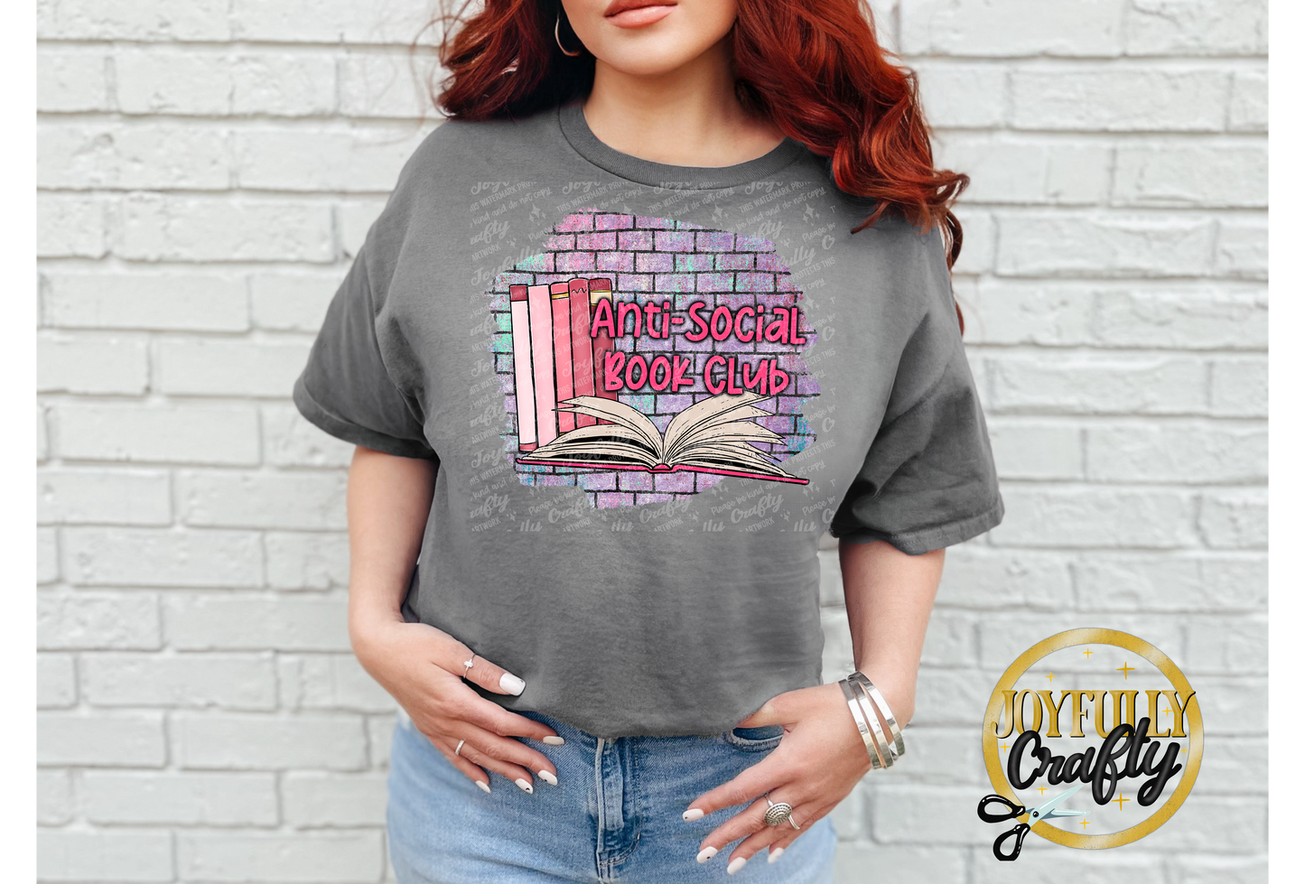 Anti Social Book Club Adult T Shirt
