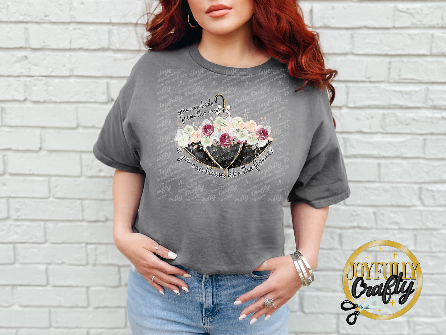 Bloom With Flowers Adult T Shirt