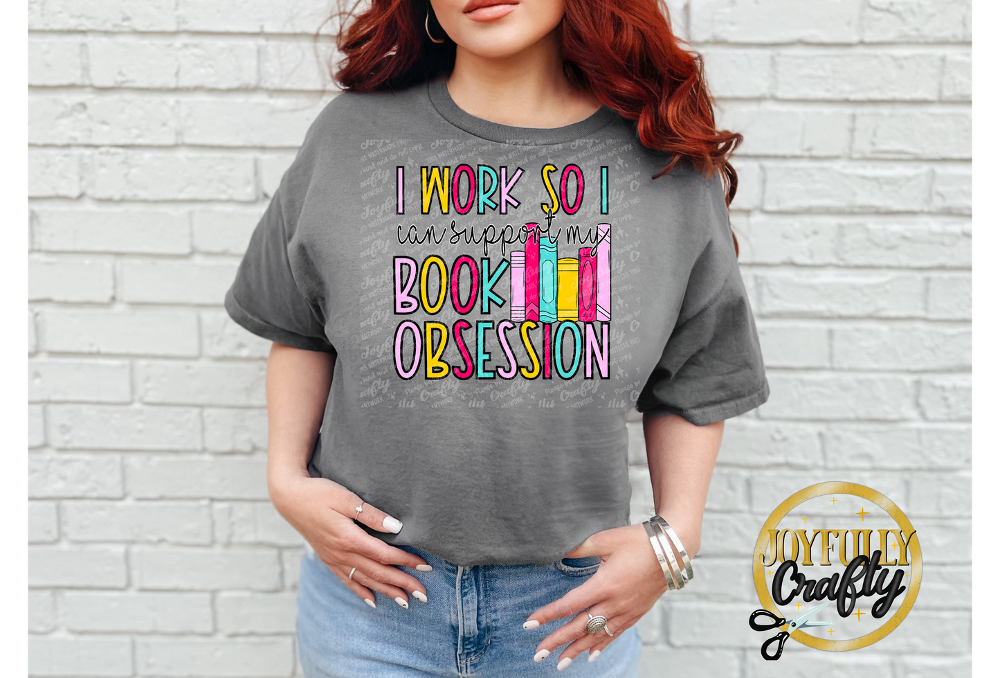 I Work Hard For Books Adult T Shirt