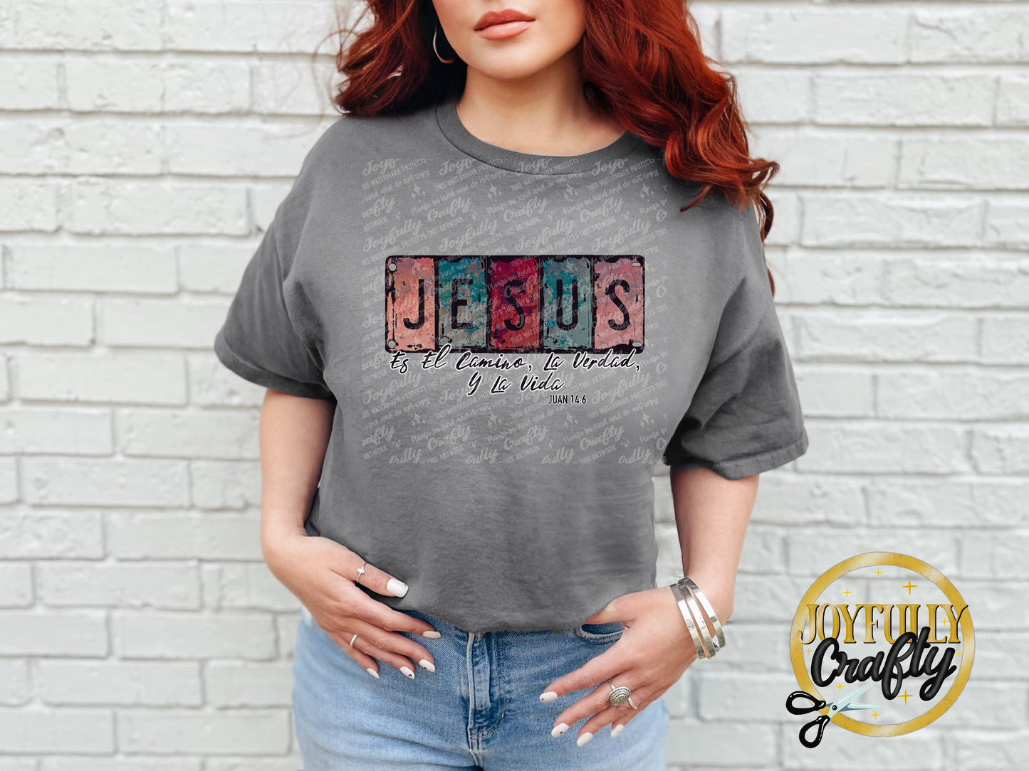 Jesus Is The Way Spanish Adult T Shirt