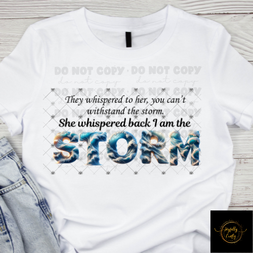 I am the Storm Digitial Design