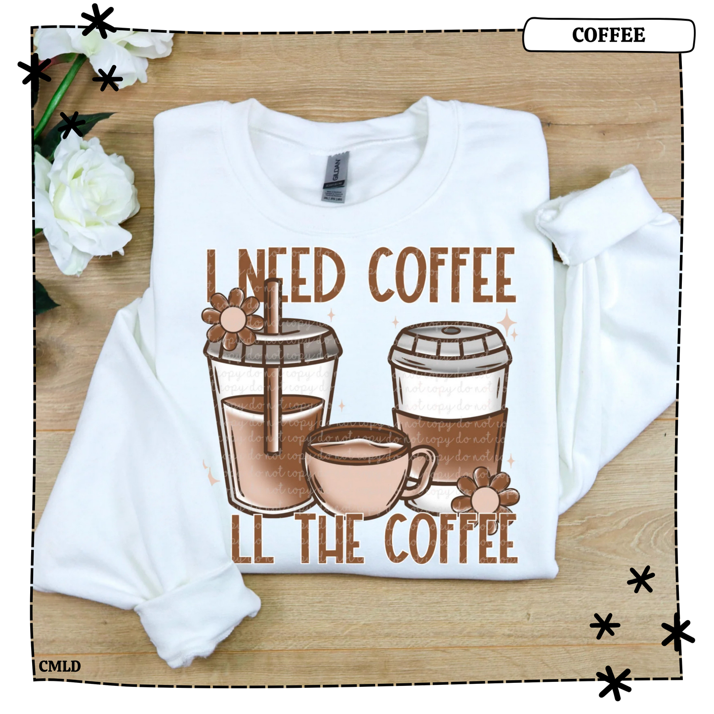 I need coffee all the coffee Adult T Shirt