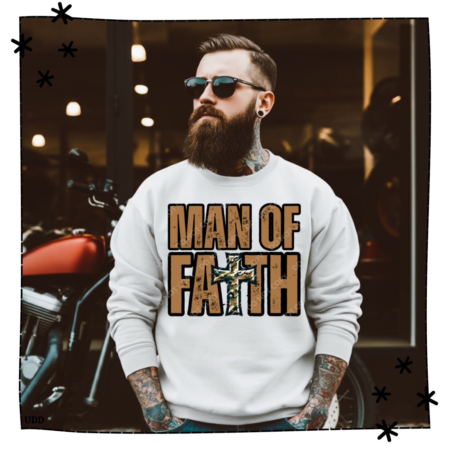 Man of Faith Adult Shirt