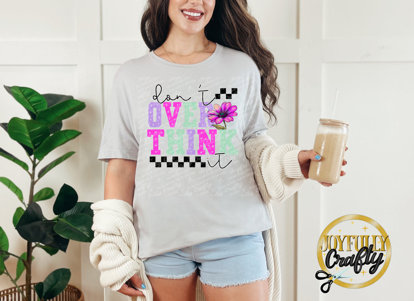 Don't Over Think It Adult T Shirt