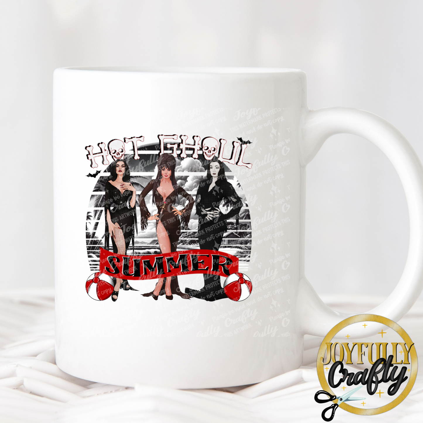 Hot Ghoul Summer Ceramic Mug