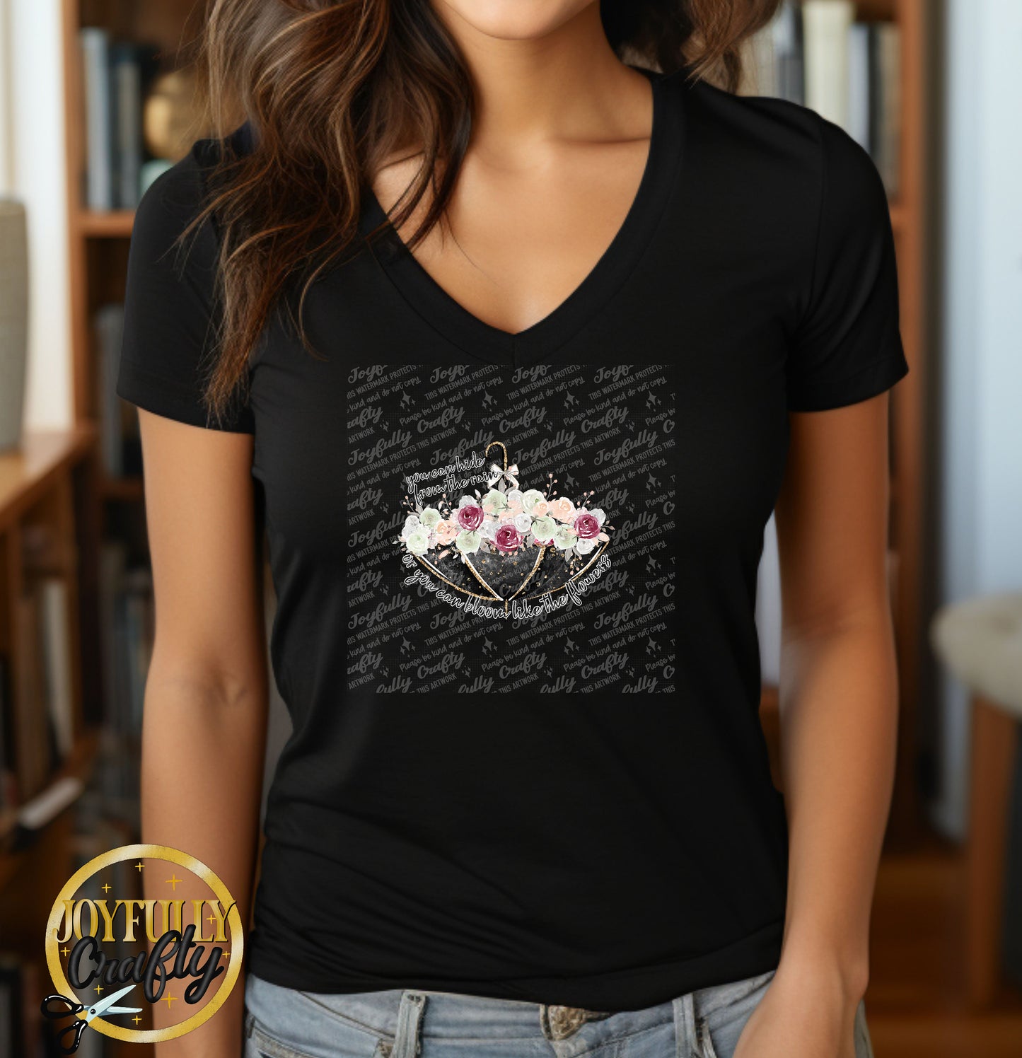 Bloom With Flowers Adult T Shirt