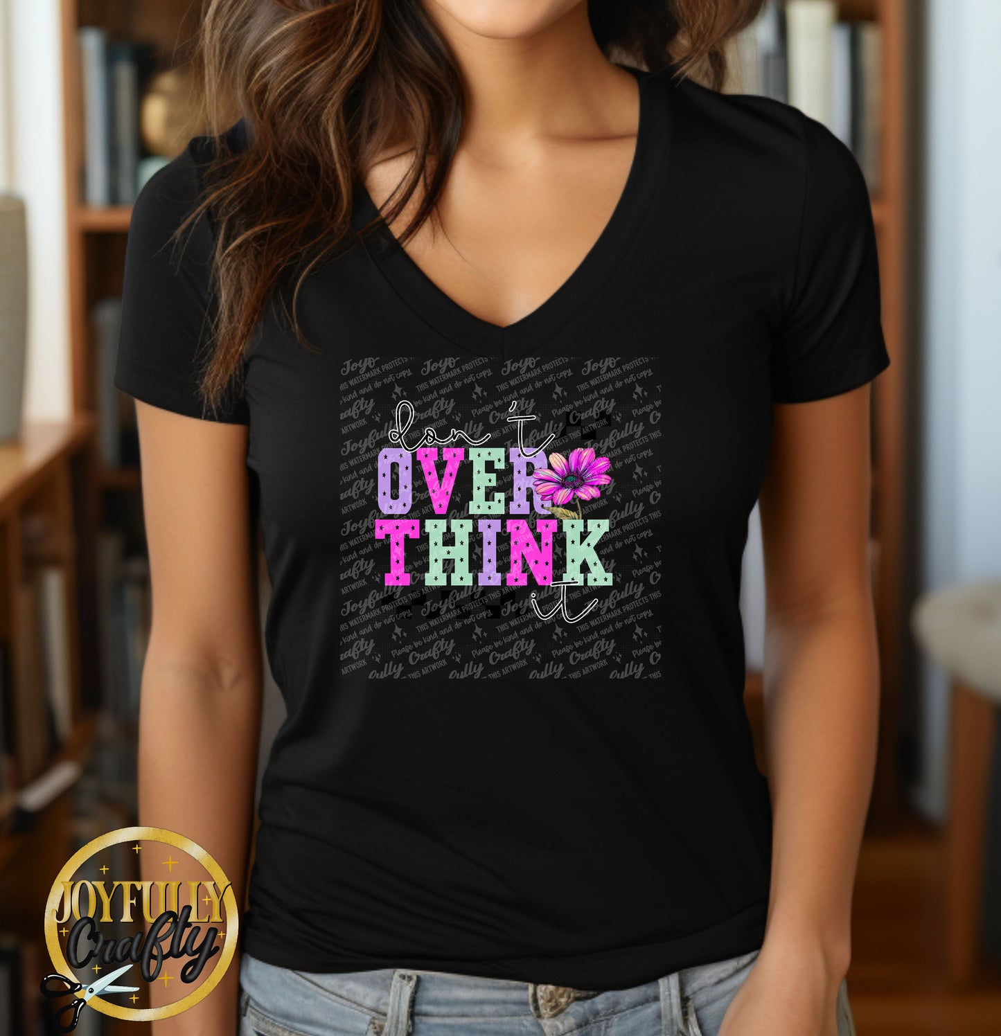 Don't Over Think It Adult T Shirt
