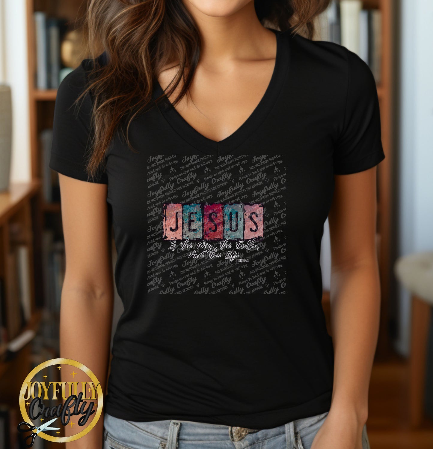 Jesus Is The Way English Adult T Shirt