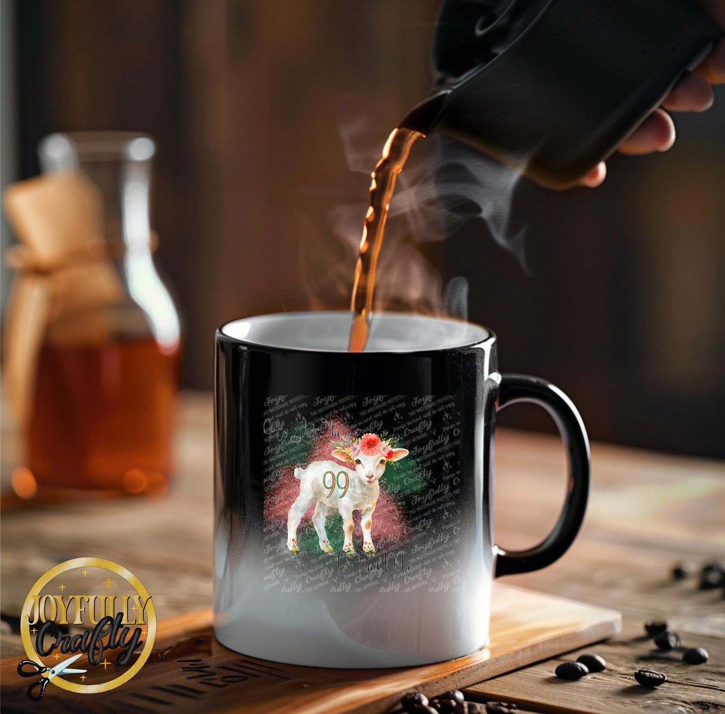 He Left The 99 English Ceramic Mug
