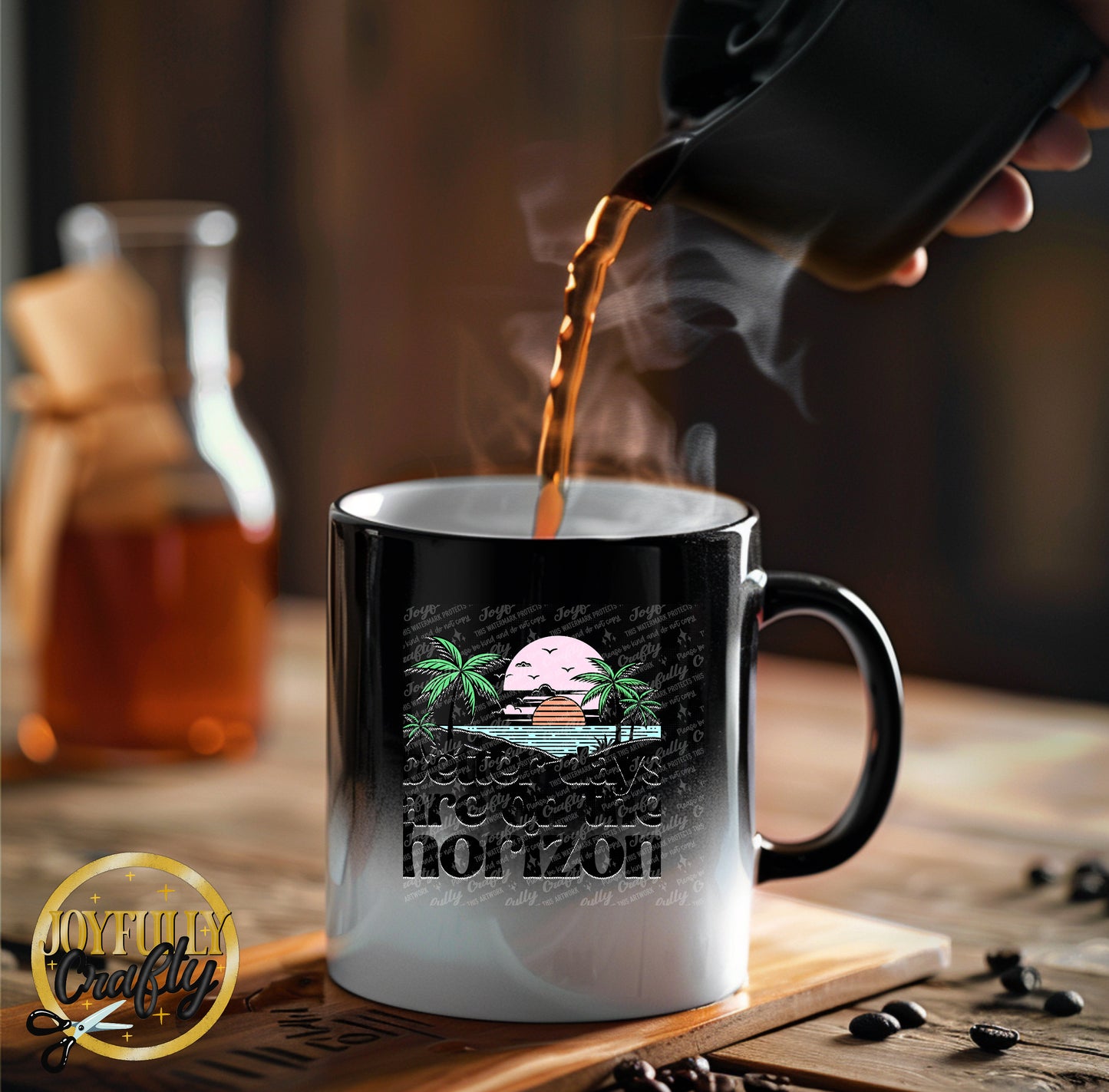 Better Days Are In The Horizon Ceramic Mug