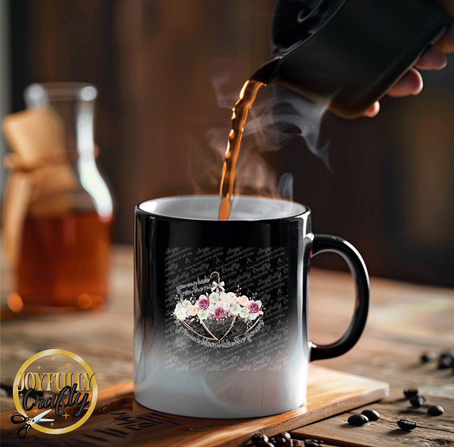Bloom With Flowers Ceramic Mug