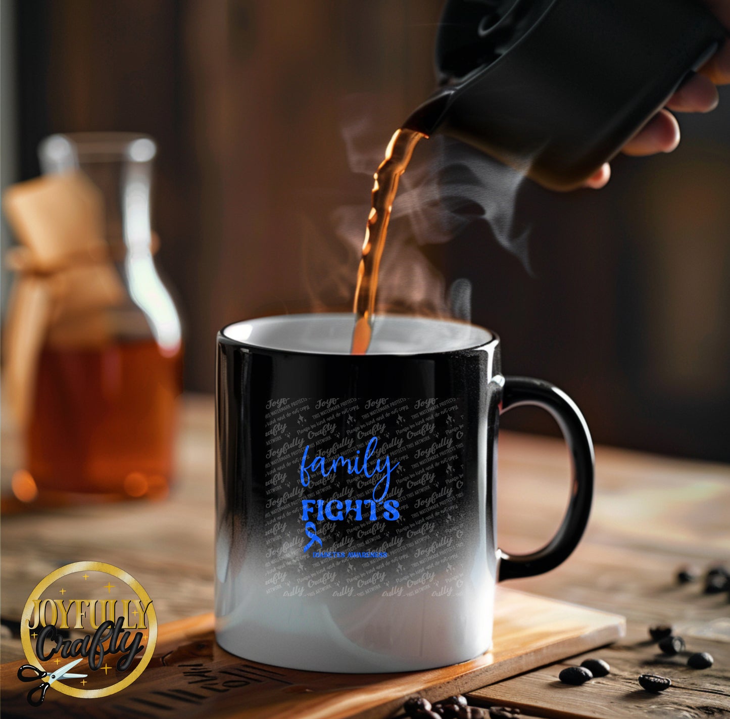No One Fights Alone Diabetes Ceramic Mug