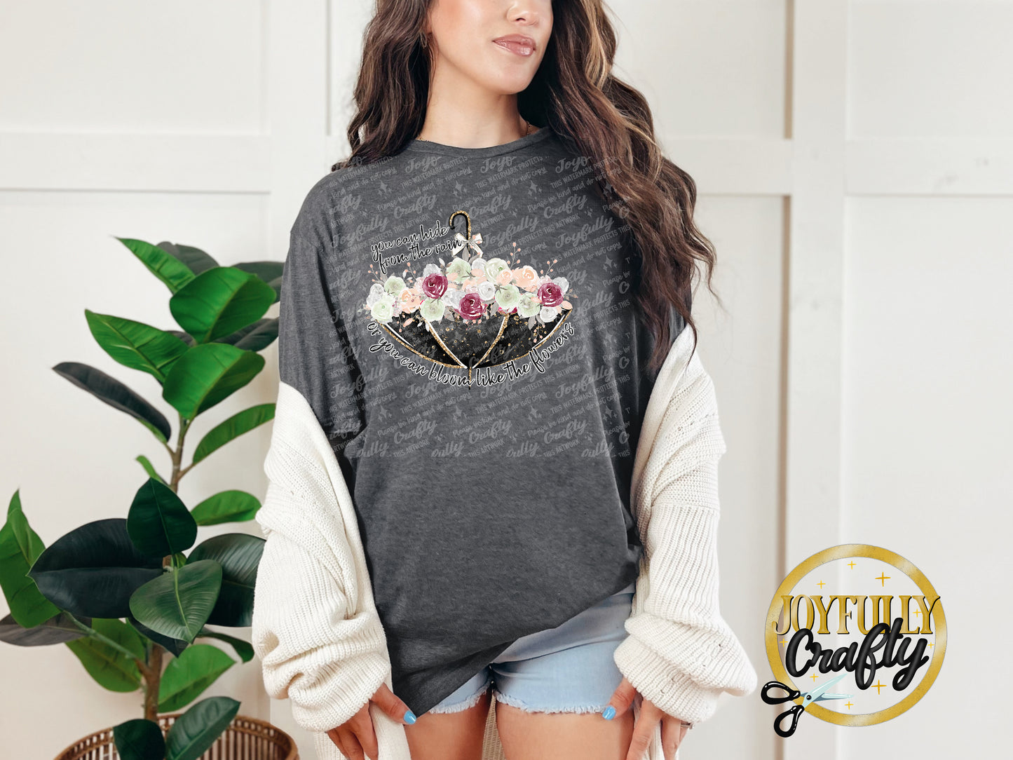 Bloom With Flowers Adult T Shirt