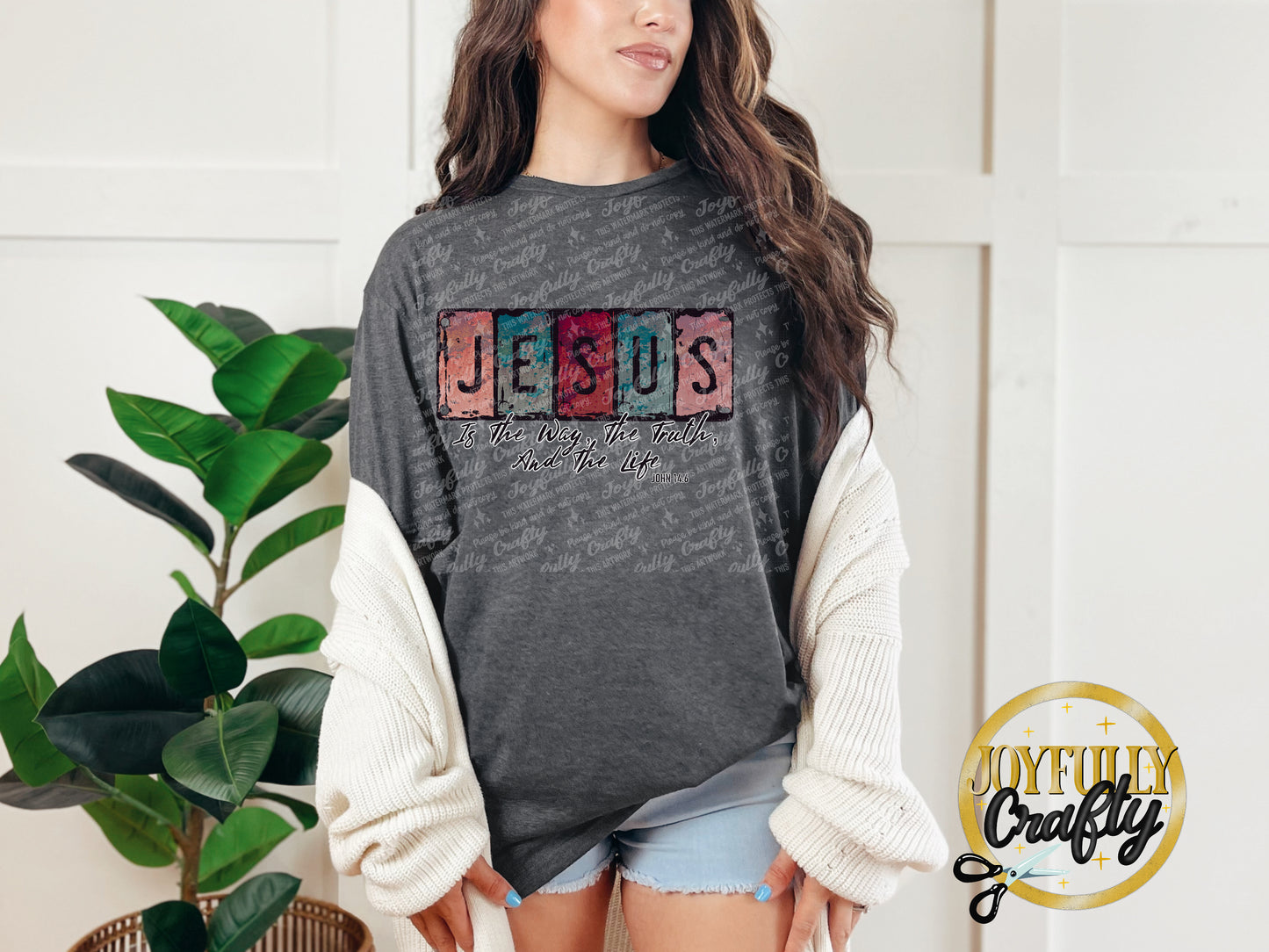 Jesus Is The Way English Adult T Shirt