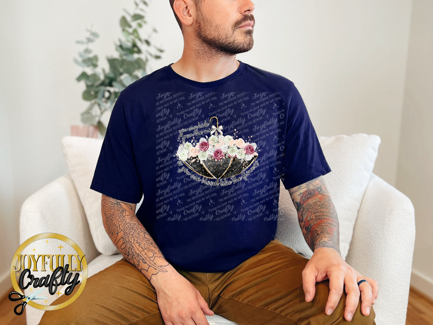 Bloom With Flowers Adult T Shirt