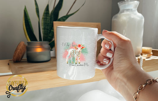 He Left The 99 Spanish Ceramic Mug