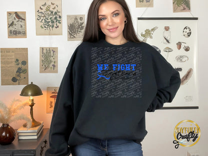 We Fight Together Diabetes Adult Crewneck Sweater