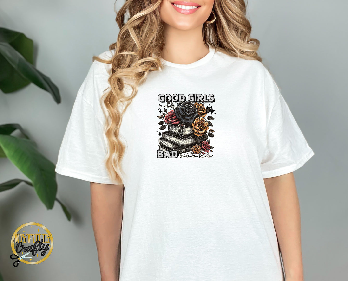 Good Girls Read Bad Books Adult T Shirt