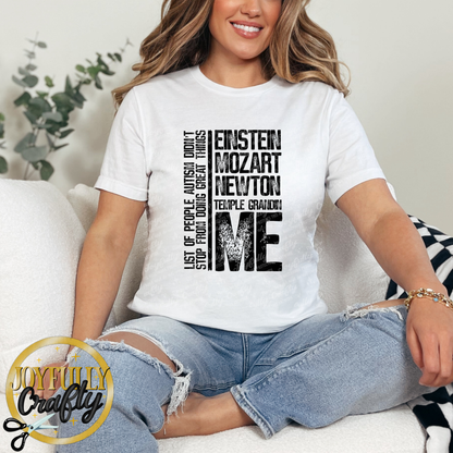 Autism People & Me Adult Shirt