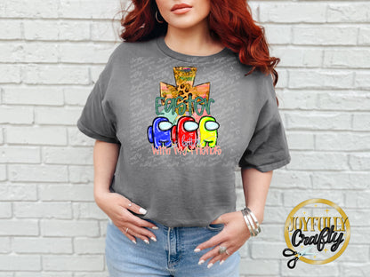 Easter is Better With Friends A*mong Us Adult T Shirt