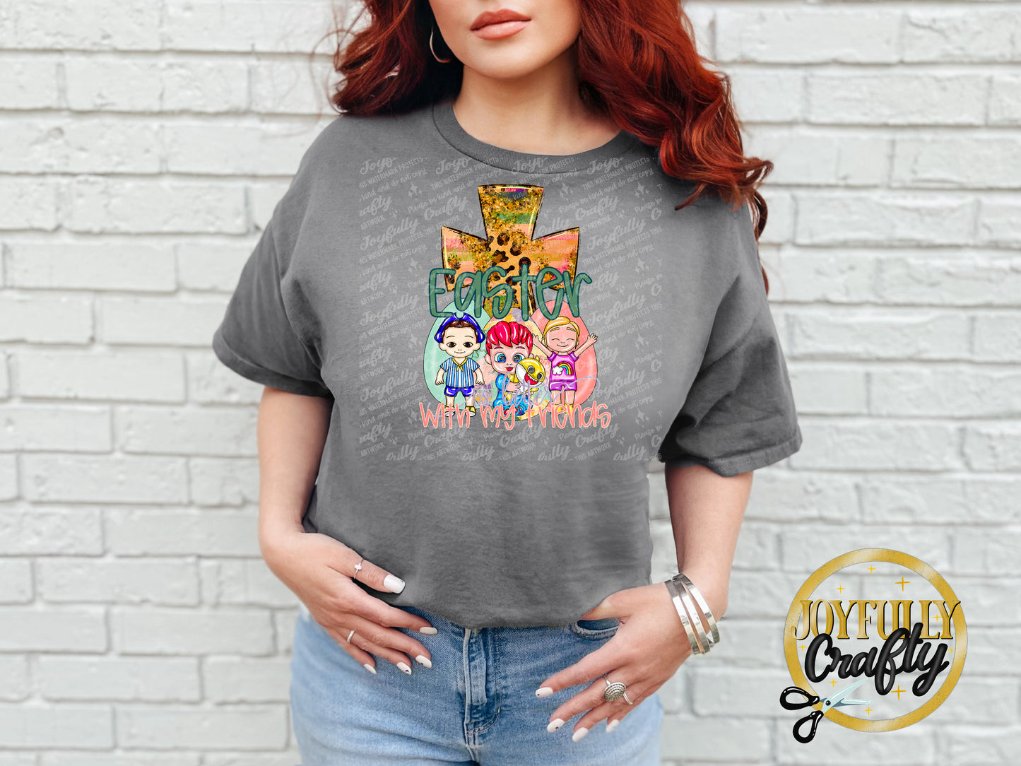 Easter is Better With Friends B*befinn Adult T Shirt