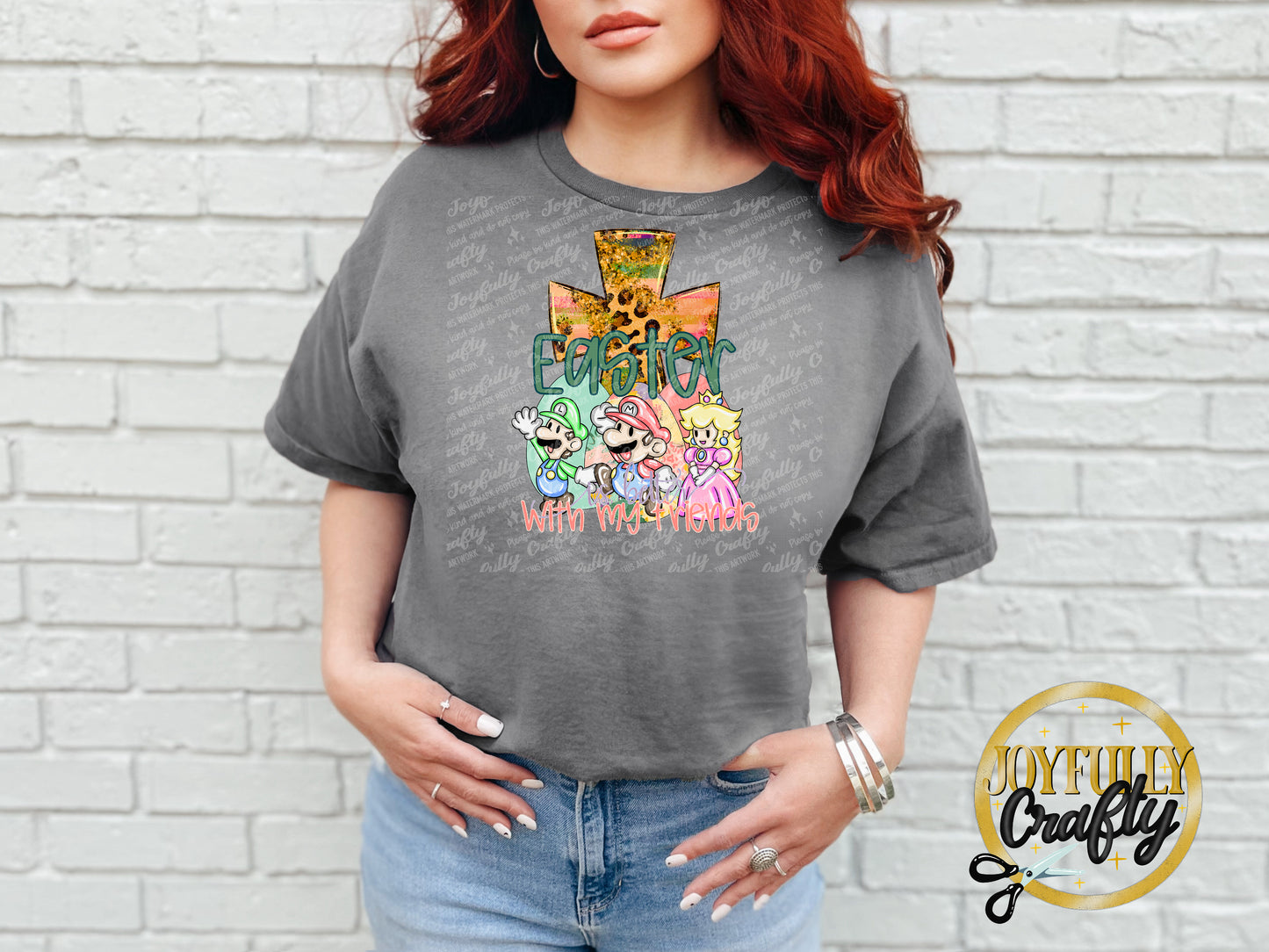 Easter is Better With Friends M*rio Adult T Shirt