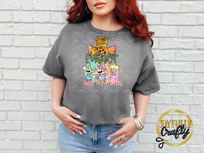 Easter is Better With Friends M*rio Adult T Shirt