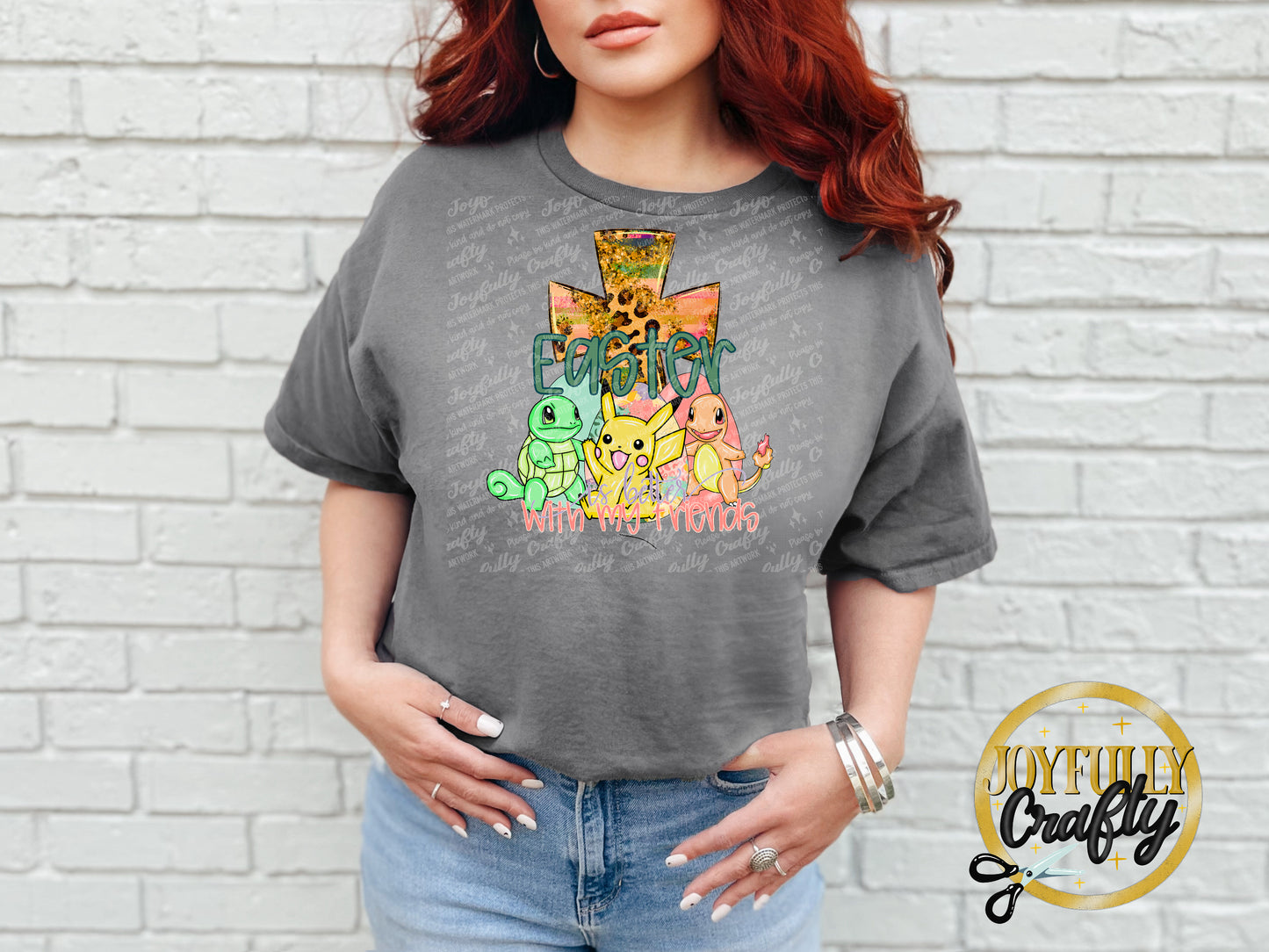 Easter is Better With Friends P*kemon Adult T Shirt