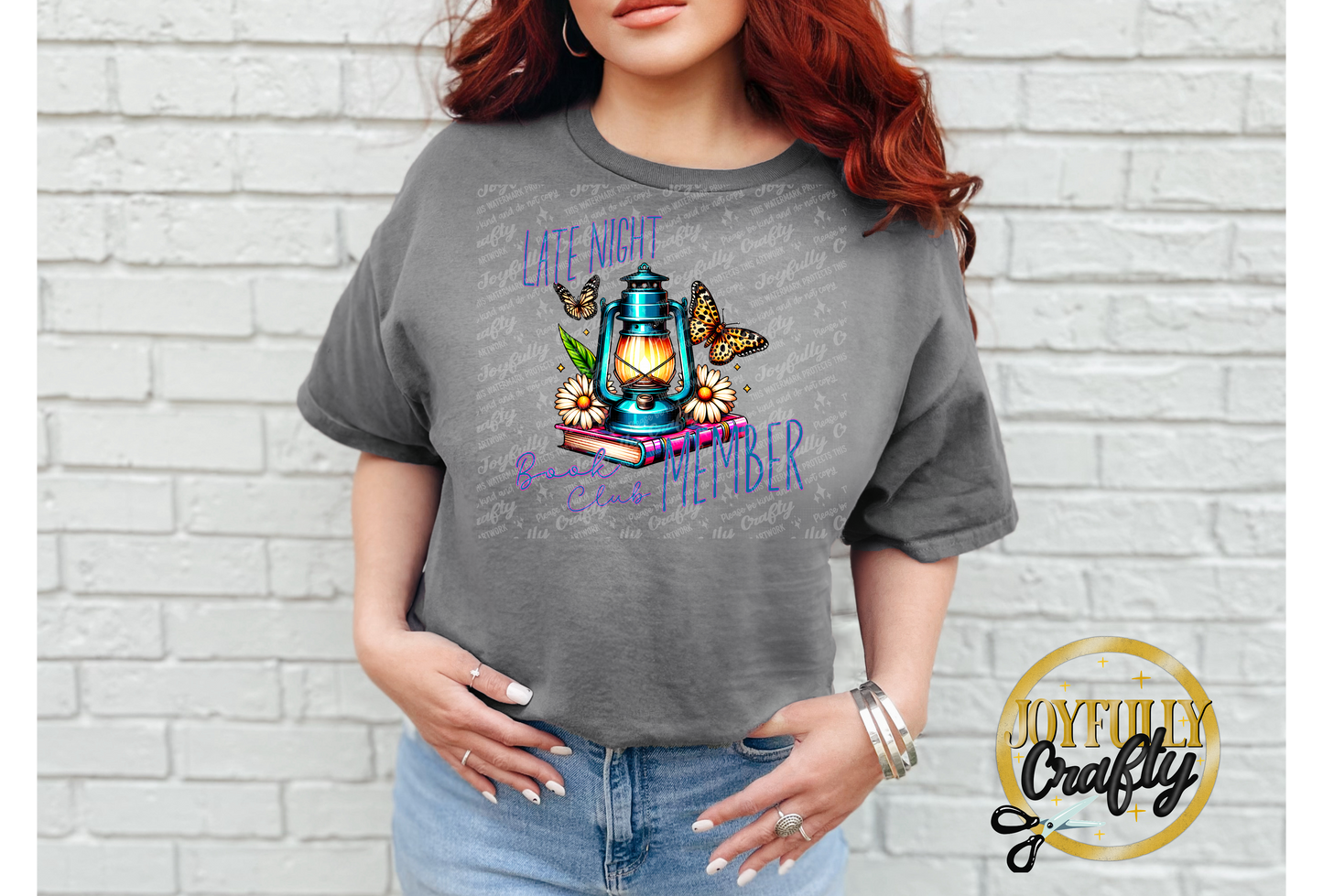 Late Night Book Club Member Adult T Shirt