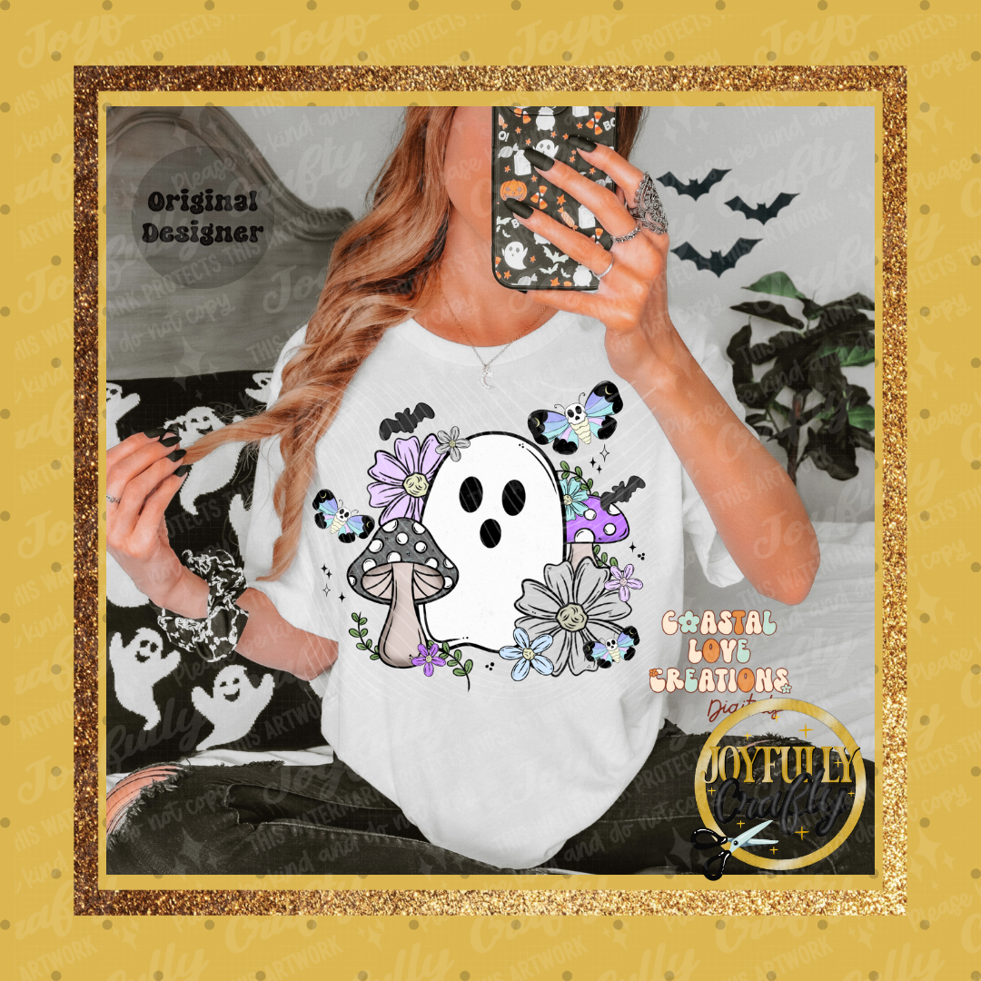 Cottage Ghost Adult Shirt