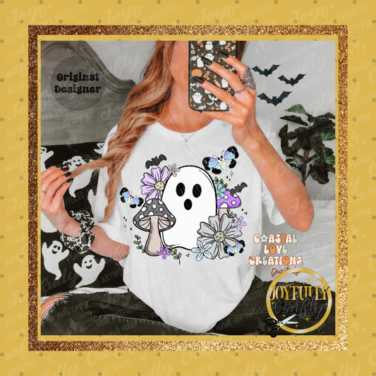 Cottage Ghost Adult Shirt