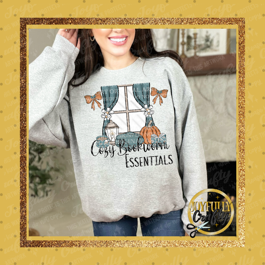Cozy Bookworm Essentials Adult Shirt