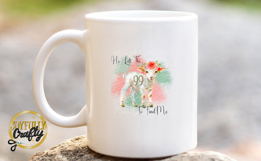 He Left The 99 English Ceramic Mug