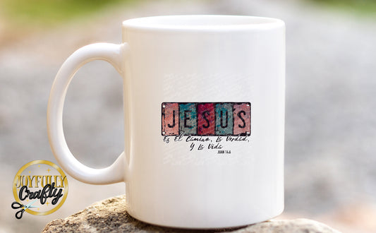 Jesus Is The Way Spanish Ceramic Mug