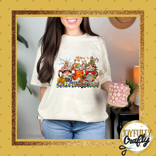 Hallothankmas Gnome Mug Adult Shirt