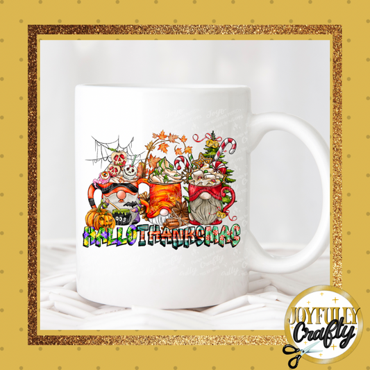 Hallothankmas Gnomr Mugs Ceramic Mug
