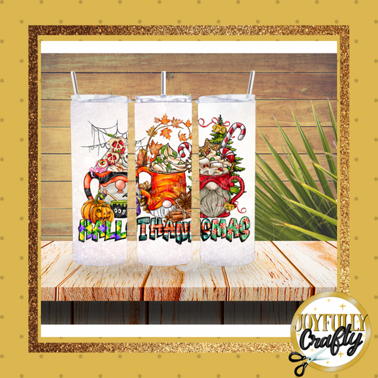 Hallothankmas Gnome Mugs 20oz Tumbler