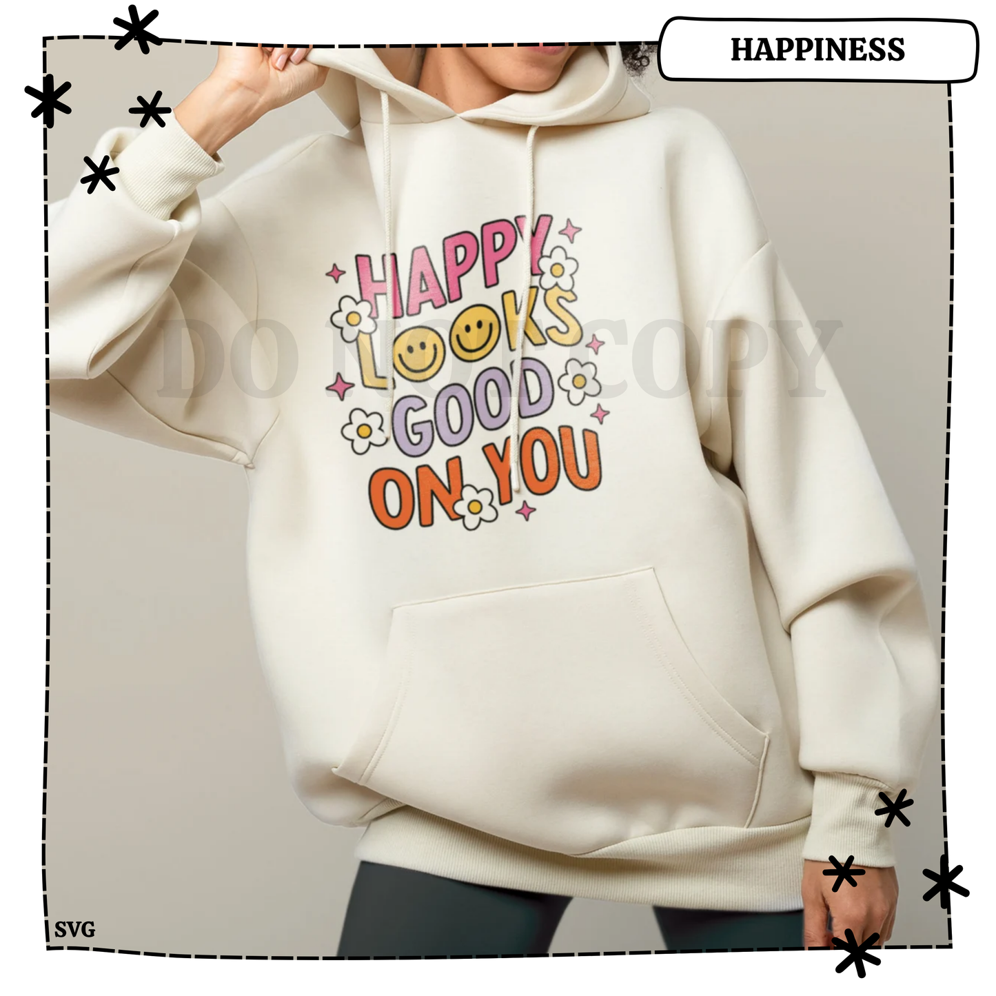 Happy Looks Good On You Adult T Shirt