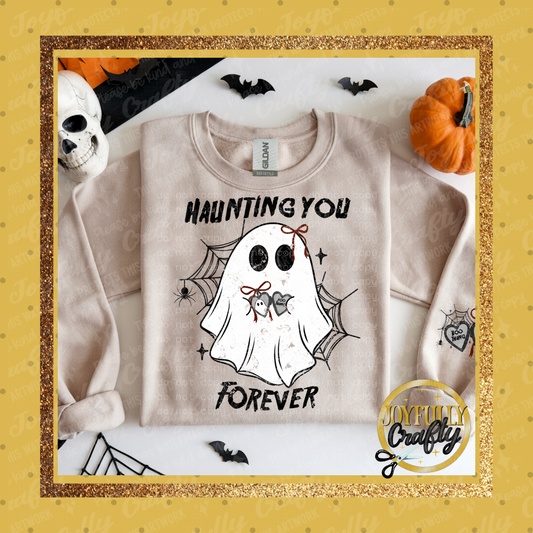 Haunting You Forever Adult Shirt