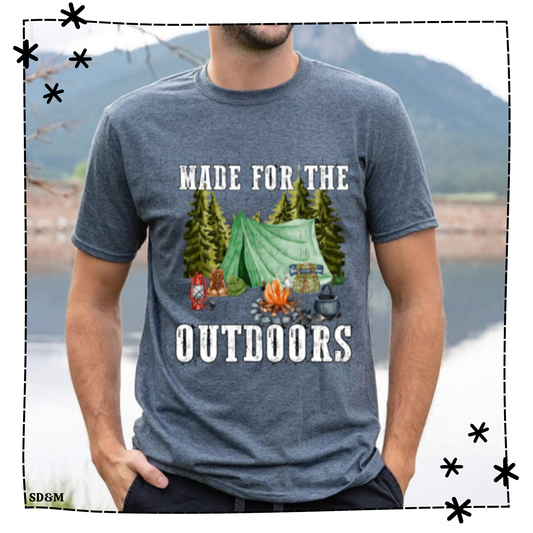 Made for the Outdoors Adult Shirt