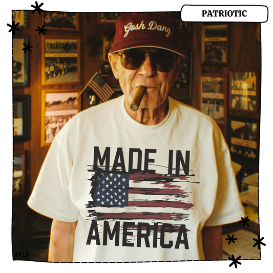 Made in America Vintage Adult Shirt