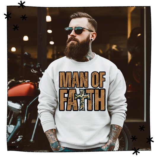 Man of Faith Adult Shirt