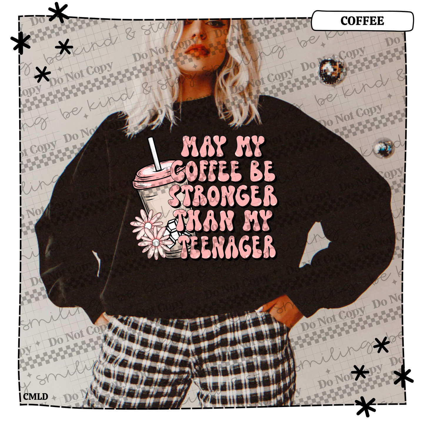 May my coffee be stronger than my teenager Adult T Shirt