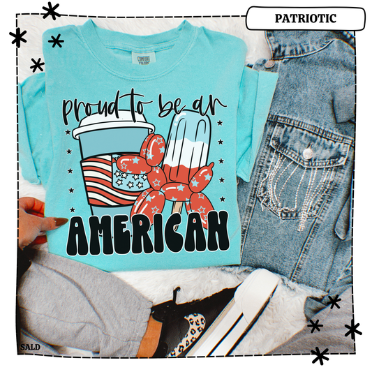 Proud to be an American Adult Shirt
