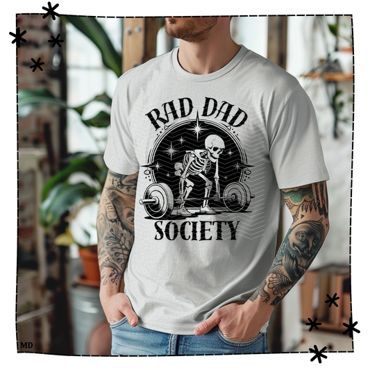 Rad Dad Society Adult Shirt