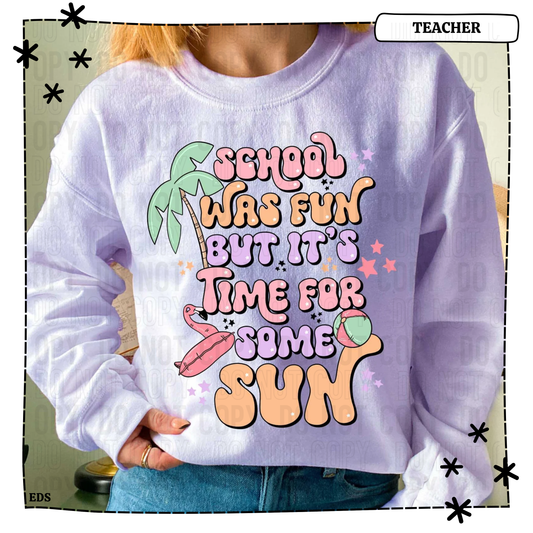 School Was Fun Adult Shirt