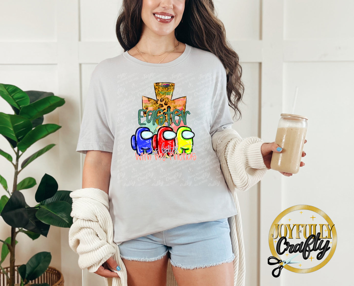 Easter is Better With Friends A*mong Us Adult T Shirt